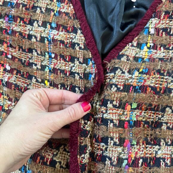 Anthropologie Tweed Blazer Jacket - Picture 6 of 12
